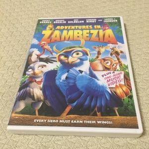 Adventure in Zambezia dvd
